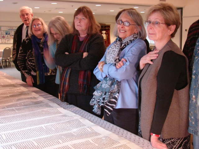 Shoah Scroll 1240 Sofer visit January 2013